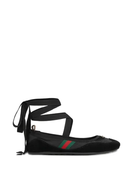 Balerini Gucci cu dungi negru