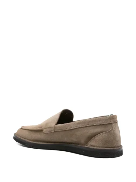 Pantofi loafer Green George din piele verde