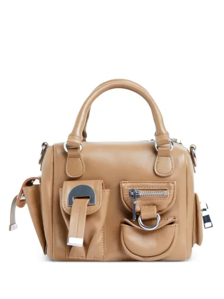 Geanta de piele Cynthia Rowley din piele maro