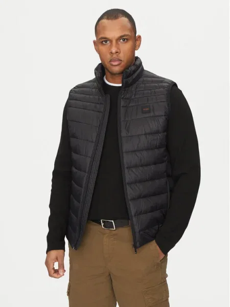 Елек Boss Orange мъжки преходен модел черно