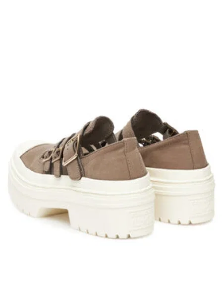 Converse Poltopánky Chuck Taylor All Star Lugged Heel Mary Jane Sandal zelená