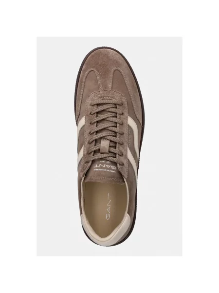 Gant Cuzmo sneakersy zamszowe brązowe