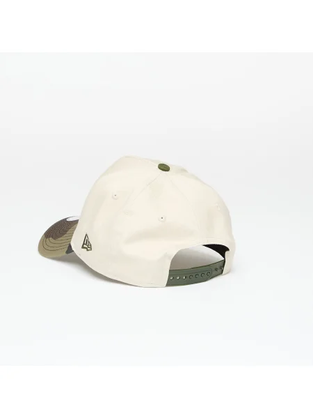 New Era Camo Patch E-Frame Adjustable Cap Cream Universal bej