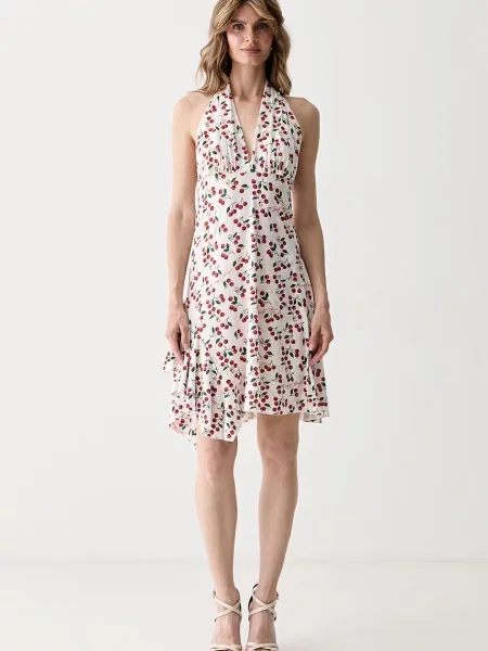 Guess rochie evazată MARILYN MONROE bej