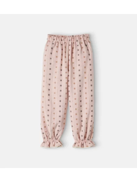 Gyerek nadrág Bebe Organic rózsaszín
