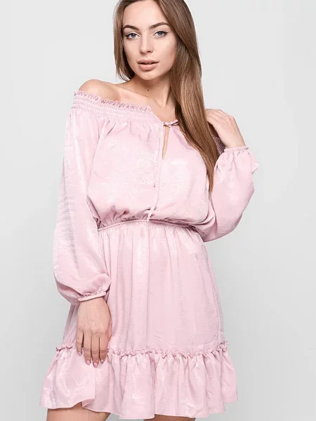 CARICA Сукня міні рожевий