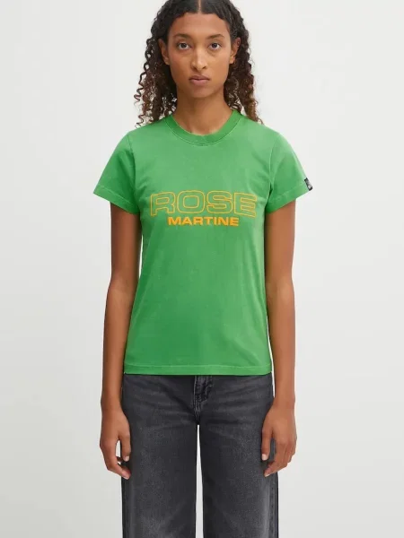 Majica Martine Rose Shrunken za žene zelena