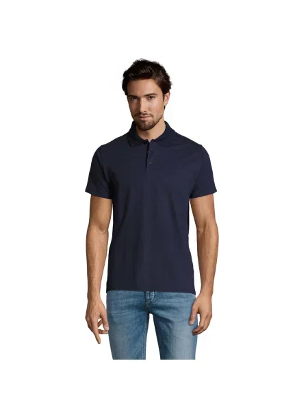 Koszulka Polo Prescott Jersey niebieska