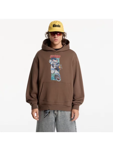 Суичър с качулка Ripndip кафяво