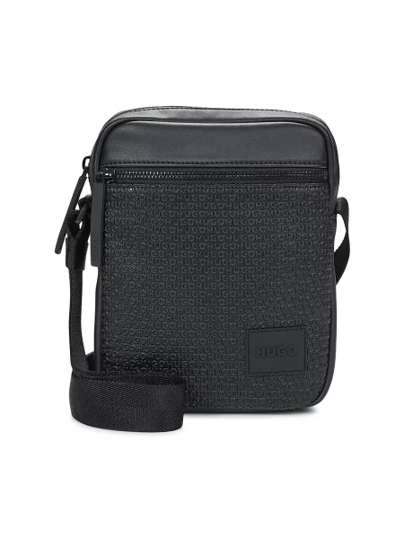 HUGO Torba za čez ramo črna