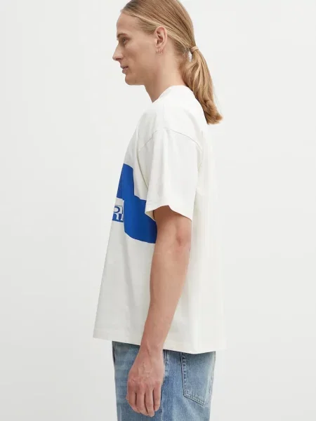 Napapijri tricou din Napapijri x Martine Rose cu imprimeu bej
