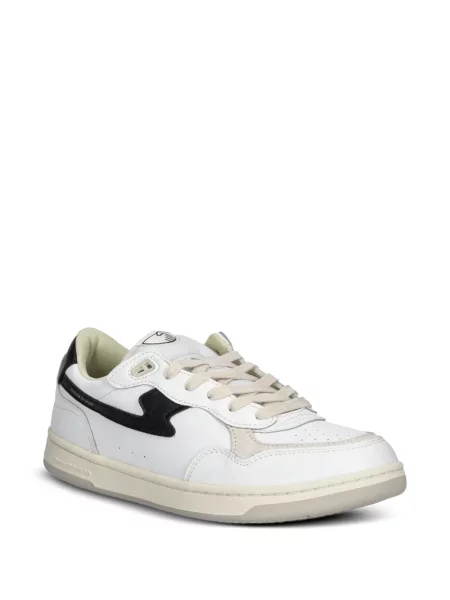 Sneakerși Stepney Workers Club din piele alb