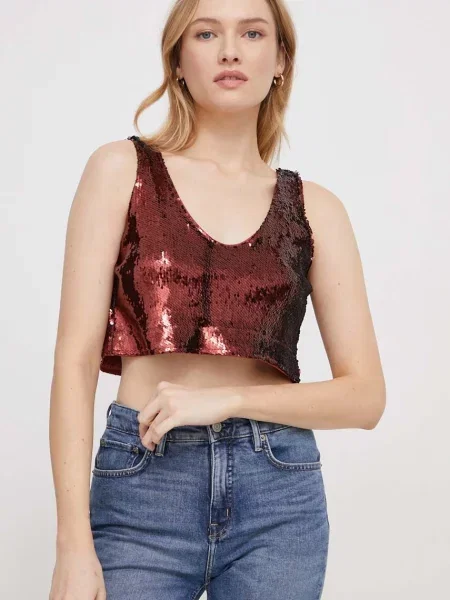 Top United Colors of Benetton bordo