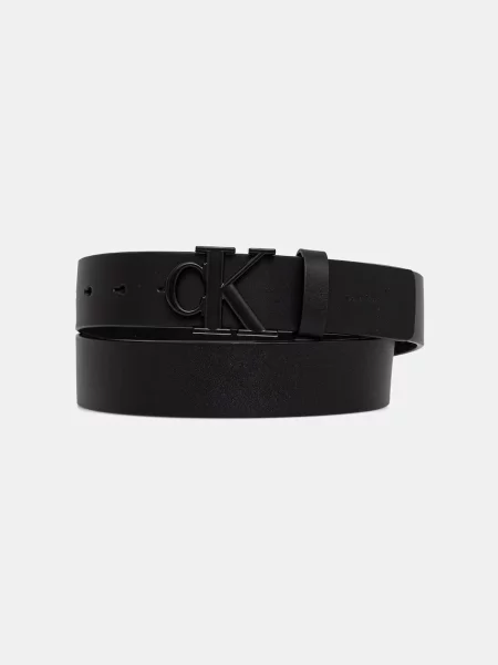 Calvin Klein remen za muškarce kožni crna