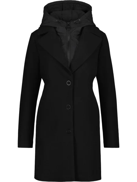 Alife and Kickin Palton de primăvară-toamnă AjaAK' negru