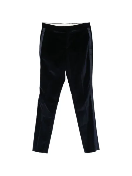 Dungă laterală pantaloni Paul Smith cu dungi albastru