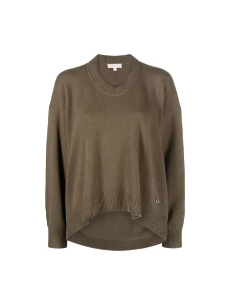 Sweter Michael Kors wełniany zielony