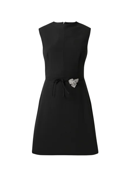 HUGO Cocktail obleka Kelendi črna