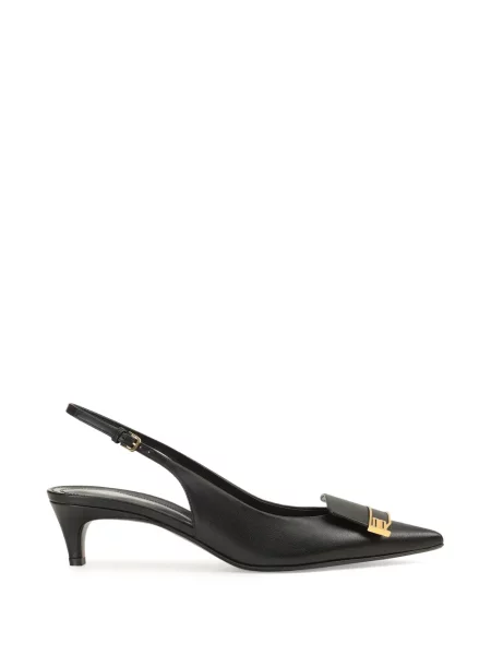 Pantofi cu toc Sergio Rossi din piele negru