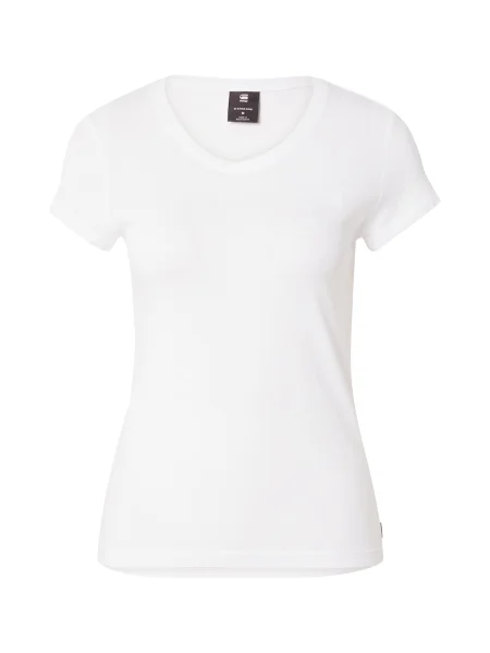 G-Star RAW Tricou Eyben' alb