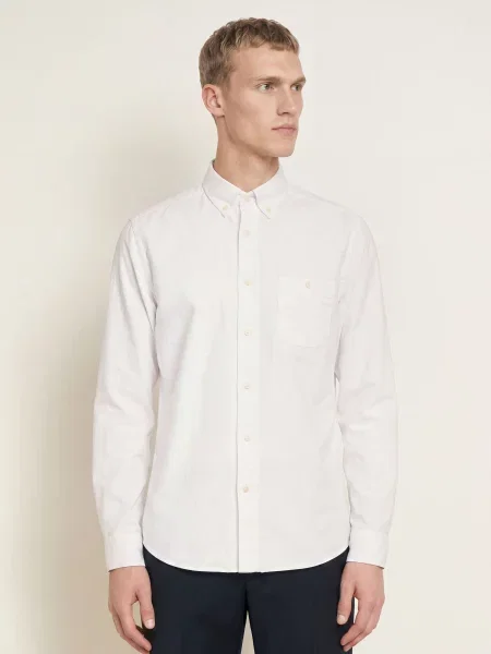 Eton Oxfordská Košile Typu Medium Fit bílá