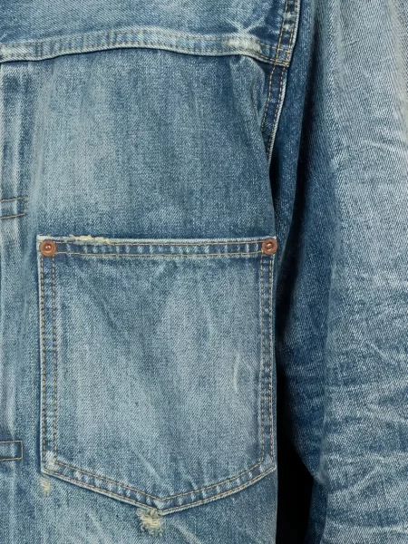 Geacă de blugi Sacai albastru