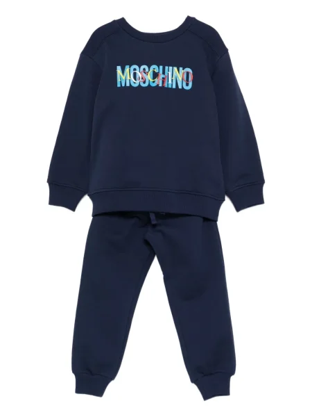 Komplet dresowy dziecięcy Moschino niebieski