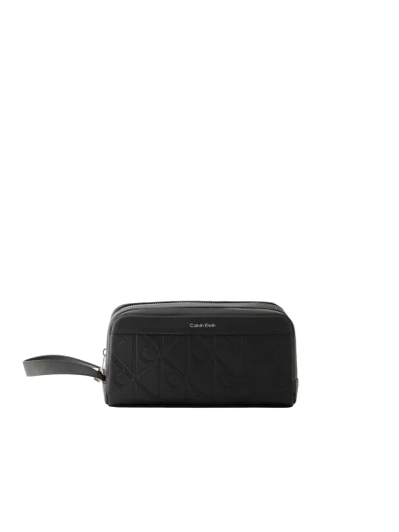 Geantă Calvin Klein din piele negru