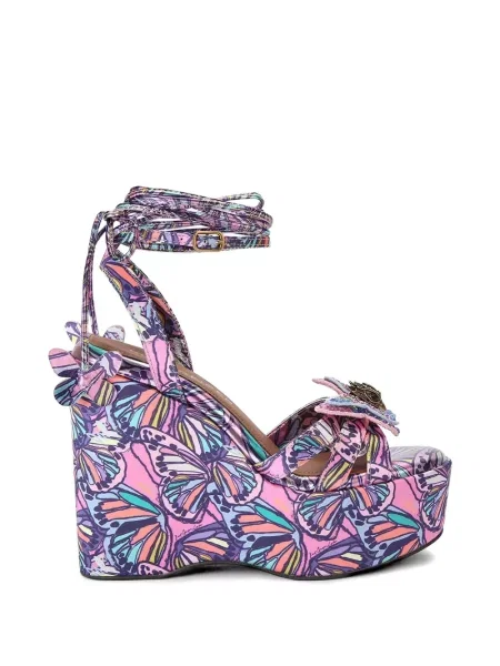 Sandale Kurt Geiger London cu pană roz