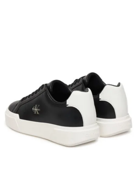 Calvin Klein Sportcipők Chunky Cupsole Laceup Lth Ml fehér
