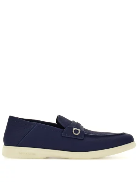 Pantofi loafer Ferragamo din piele albastru