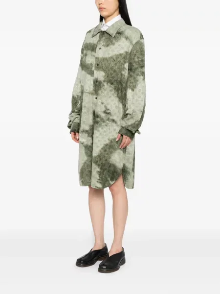 Rochie Chiahung Su de costum verde