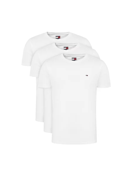 Tommy Jeans Póló szett Slim Fit fehér