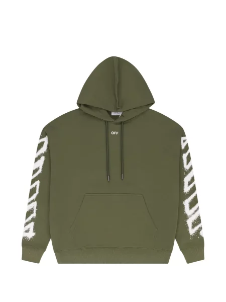 Hanorac cu glugă Off-white alb