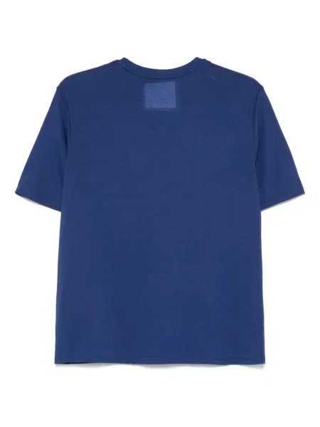 Tricou Majestic Filatures din jerseu albastru