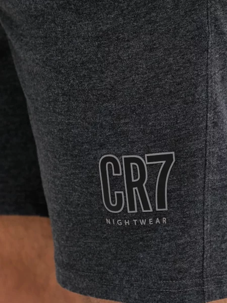 Пижама Cr7 Cristiano Ronaldo с принтом серая