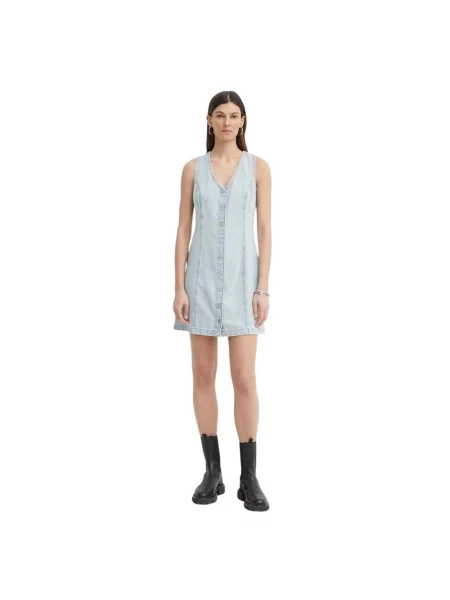Sukienka jeansowa Levi's niebieska