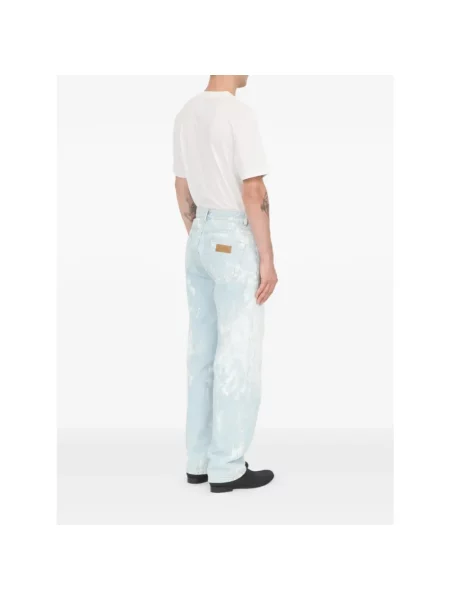 Jeansy Mm6 Maison Margiela niebieskie