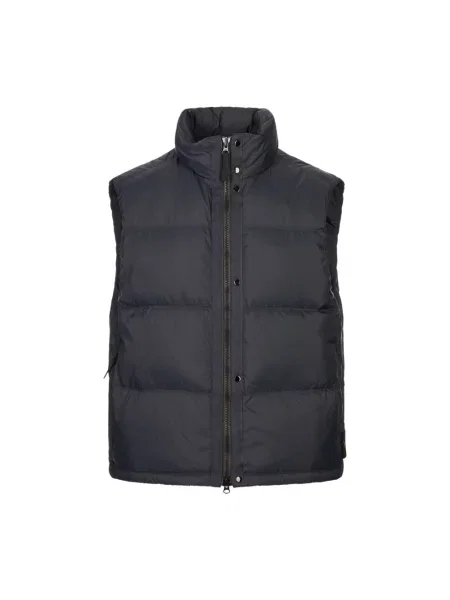 Kamizelka puchowa Stone Island z kamieniami niebieska