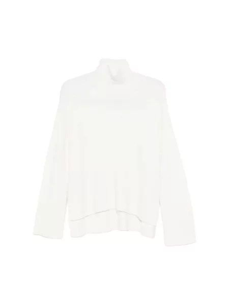 Sweter Dondup wełniany biały