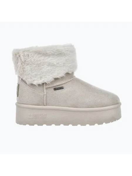 Дамски зимни ботуши BIG STAR beige бежово