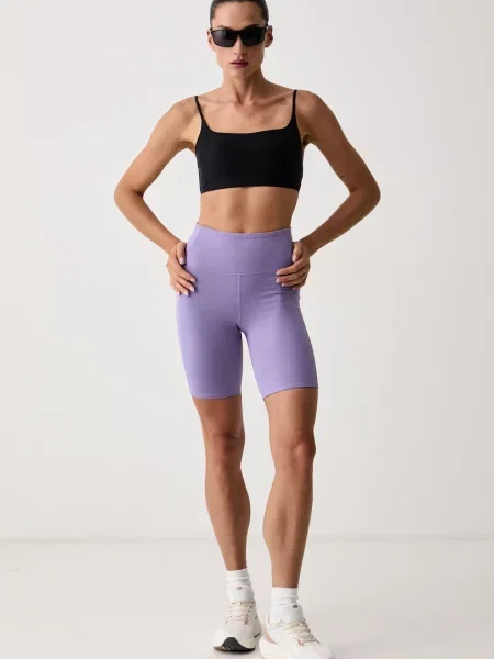 Skechers športne kratke hlače GOFLEX vijolična