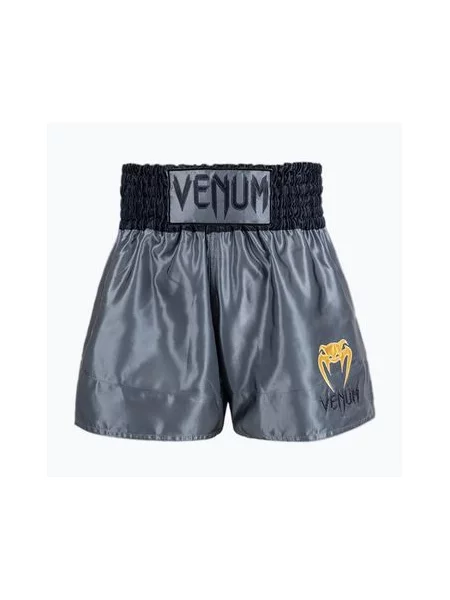 Тренувальні шорти для муай-тай Venum Classic сірі
