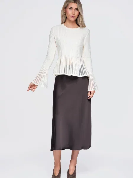 Bluza Ombre smeđa