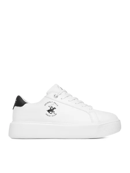 Sneakersy Beverly Hills Polo Club biela