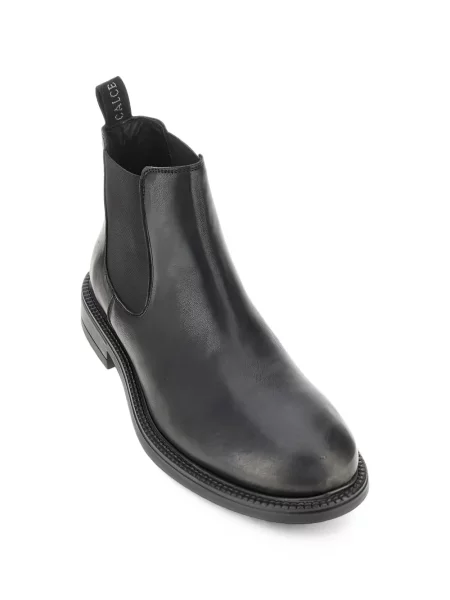 Botine chelsea Calce din piele negru