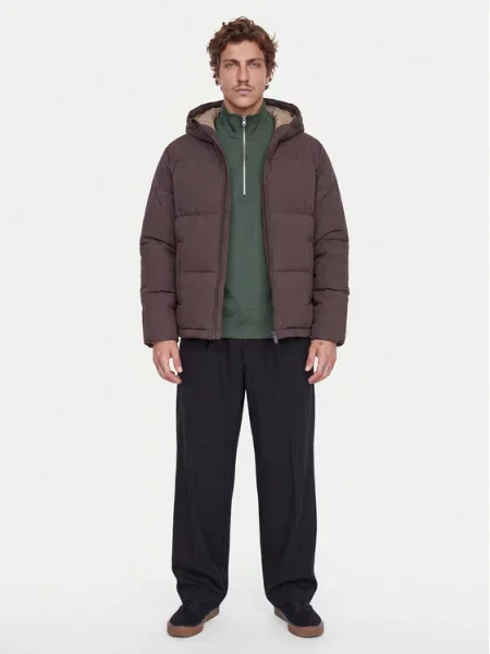 Jack & Jones Žieminė striukė Galaxy ruda