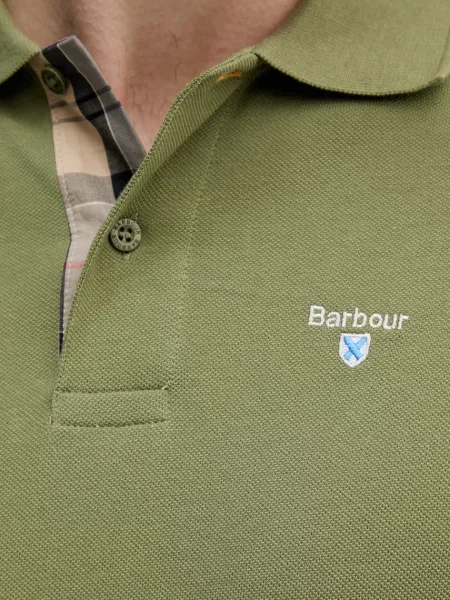 Клетчатое поло Barbour