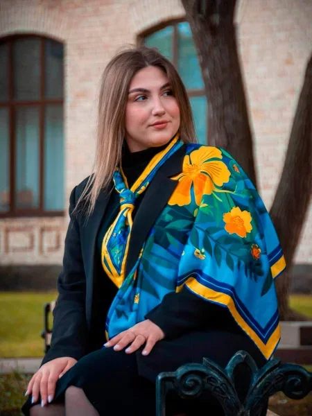 Шелковый платок Myscarf