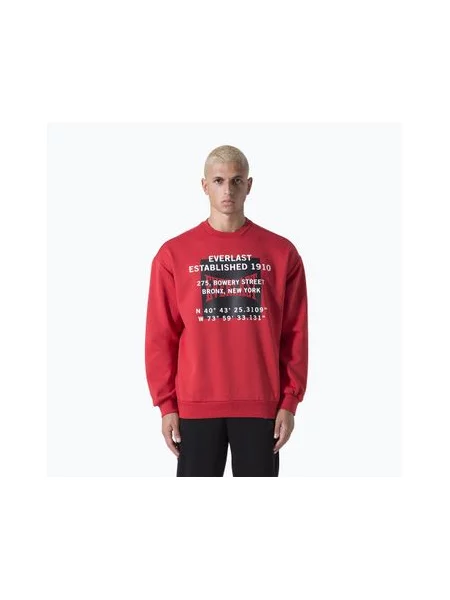 Свитер Everlast в уличном стиле черный